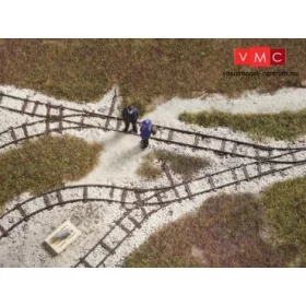   Auhagen 41701 Bányavasút sínkészlet (kiegészítés a 41700-as készlethez) (H0)