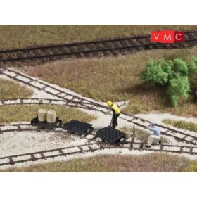 Auhagen 41703 Lapos lórék gazdasági vasúthoz (3 db) (H0)