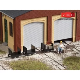 Auhagen 41704 Homlokfalú gazdasági lórék (3 db) (H0)