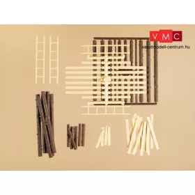 Auhagen 42553 Fatörzsek, deszkák (H0/TT)