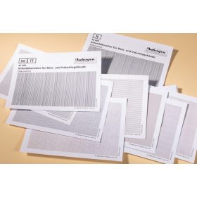 Auhagen 42660 Épületbelső fólia iroda és ipari épületekhez (H0,TT,N)