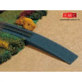 Auhagen 43585 Vasúti emelkedő töltés habszivacsból (TT)