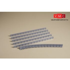 Auhagen 43587 Állomási peronszegély, 10 mm (TT)