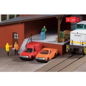   Auhagen 43660 Közúti szállítójárművek, furgonok - 4 db (TT)