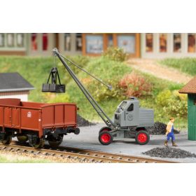   Auhagen 43683 Weimar T-172 gumikerekes rakodógép, csipegető kanállal - Kohlehandel (TT)