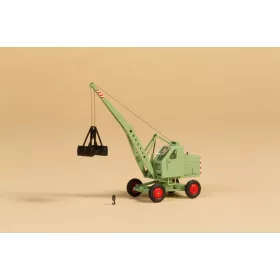   Auhagen 43687 Weimar T-172 gumikerekes rakodógép, csipegető kanállal - zöld (TT)