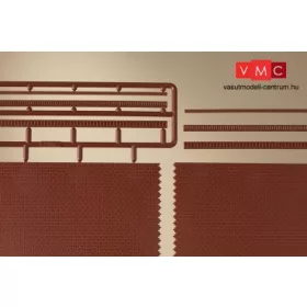 Auhagen 44630 Téglafal, 4 db (N)