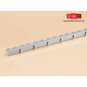 Auhagen 44631 Állomási peronszegély, 55 mm (N)