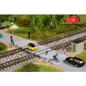   Auhagen 44649 Vasúti sorompó, rövid karos kivitel (félsorompó) (N)