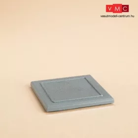   Auhagen 48109 Alaplap acél tartószerkezetekhez, 8 db (H0/TT)