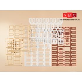 Auhagen 48647 Ajtók, ablakok készlet (H0/TT)