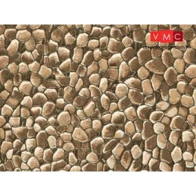 Auhagen 50103 Kartonlap terméskőfal, 5 db (H0/TT)