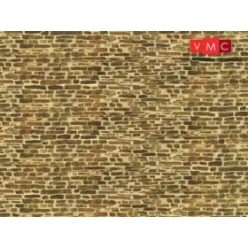 Auhagen 50116 Kartonlap mészkőfal, 5 db (H0/TT)