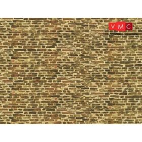 Auhagen 50516 Kartonlap mészkőfal, 1 db (H0/TT)