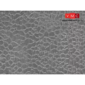 Auhagen 52227 Dekorlap, szürke natúr kőlap, 2 db (H0/TT)