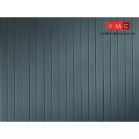   Auhagen 52235 Dekorlap, bádogtető, sötétszürke, 2 db (H0/TT)