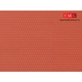 Auhagen 52416 Dekorlap, hódfarkú tetőcserép, 1 db (H0/TT)