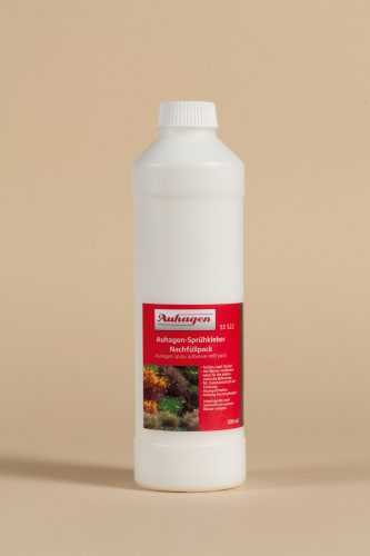 Auhagen 53523 Utántöltő palack szórófejes terepragasztóhoz, 500 ml