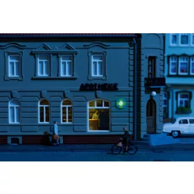   Auhagen 58107 Világító LED felirat - zöld gyógyszertári kereszt (H0)