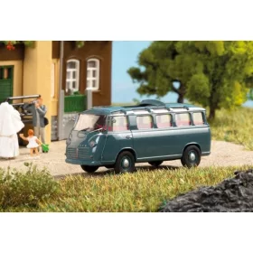   Auhagen 66018 Goliath Express 1100 Luxusbus, nyitott tetővel - világos kékesszürke (H0)