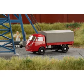 Auhagen 66022 Goliath Express 1100, ponyvás, piros (H0)