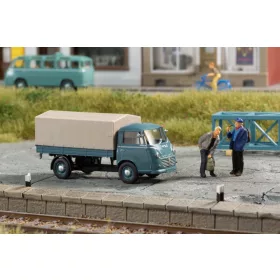   Auhagen 66024 Goliath Express 1100, ponyvás, világosszürke (H0)