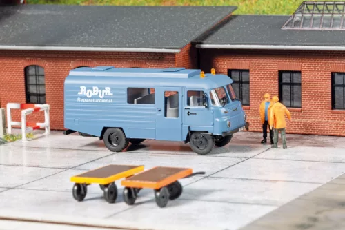 Auhagen 66060 Robur LD 3000 félbusz Robur-Service (TT)