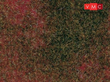 Auhagen 75115 Mező fűlap, vöröseszöld, 50x35 cm