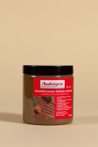 Auhagen 78150 Terepmodellező kenhető anyag, 250 ml - földbarna