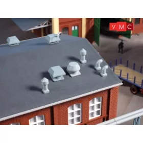 Auhagen 80103 Szellőzők gyárépületekhez (H0)