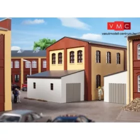   Auhagen 80105 Melléképület, gépjárműgarázs ipari épületekhez (H0)