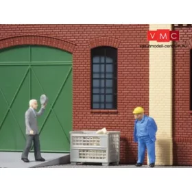 Auhagen 80212 Ablakkészlet ipari épületekhez L - 15 db (H0)