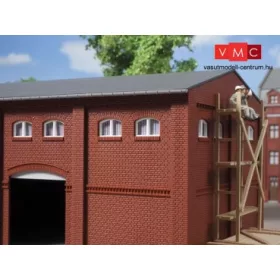   Auhagen 80214 Ablakkészlet ipari épületekhez M - 20 db, fehér (H0)