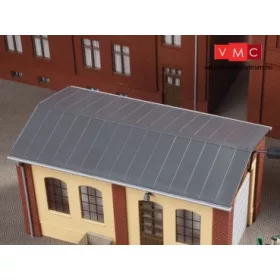   Auhagen 80306 Bádogtető ereszcsatornával, kisebb épületekhez - 2 db (H0)