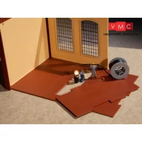 Auhagen 80350 Épület alapzatok, 8 db (H0)