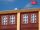 Auhagen 80403 Oszlopok és lezáró elemek (fríz) épületekhez, sárga (H0)