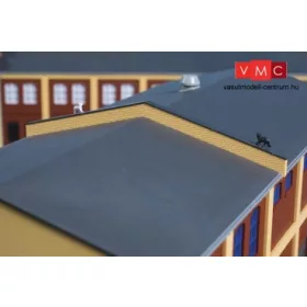 Auhagen 80419 Tűzvédelmi válaszfal ipari épületek tetejéhez, sárga, 2 db (H0)