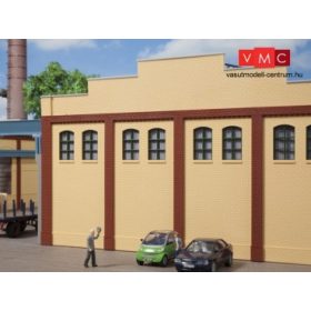 Auhagen 80621 Dekorlap, téglafal 2410G - 8 db, sárga (H0)