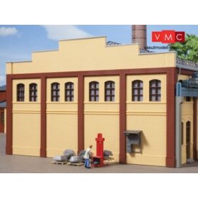 Auhagen 80622 Dekorlap, téglafal 2410C - 8 db, sárga (H0)