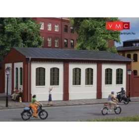   Auhagen 80715 Dekorlap, téglafal 2390A, ablaknyílásokkal (H0), 8 db - vakolt fal