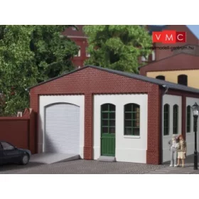   Auhagen 80716 Dekorlap, téglafal 2390C nagy ajtónyílással, 2390D ajtónyílással és ablakkal (H0) - vakolt fal