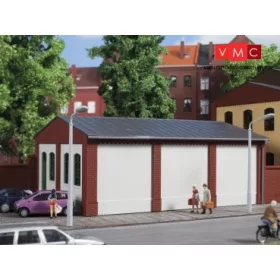   Auhagen 80717 Dekorlap, téglafal 2390B (H0), 8 db - vakolt fal