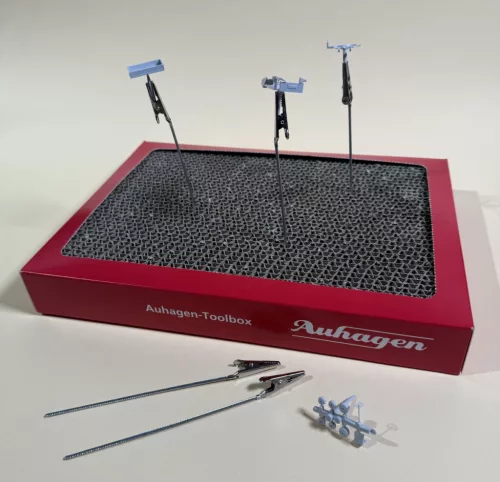 Auhagen 90020 Krokodilcsipesz (5 db), tartóval