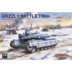 Border Model BC002 Grizzly Battle Tank 1/35 sci-fi makett