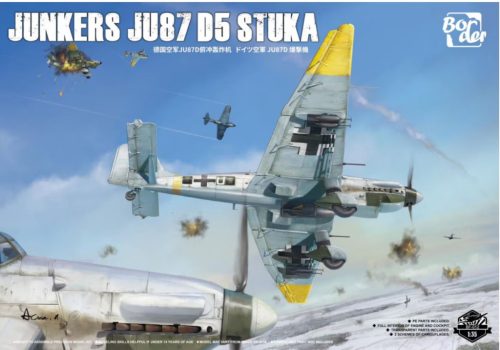 Border Model BF012 Junkers Ju87 D5 Stuka 1/35 repülőgép makett