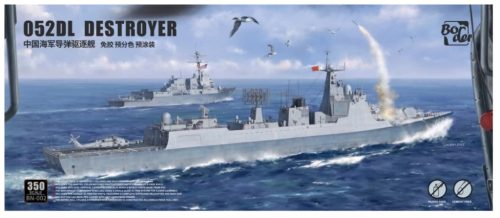 Border Model BN002 052DL Destroyer 1/350 hajó makett