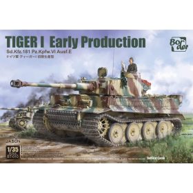   Border Model BT010 Pz.Kpfw.VI Ausf.E Sd.Kfz.181 Tiger I Early Production 1/35 harckocsi makett