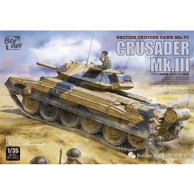   Border Model BT012 Crusader Mk.III British Cruiser Tank Mk. VI 1/35 harckocsi makett