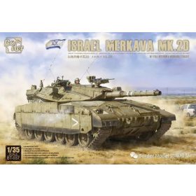   Border Model BT037 Merkava Mk.2D with full interior 1/35 harckocsi makett