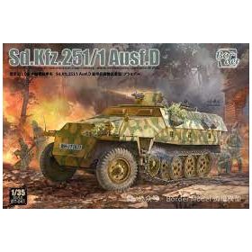   Border Model BT041 German Sd.Kfz.251/1 Ausf.D 1/35 harcjármű makett